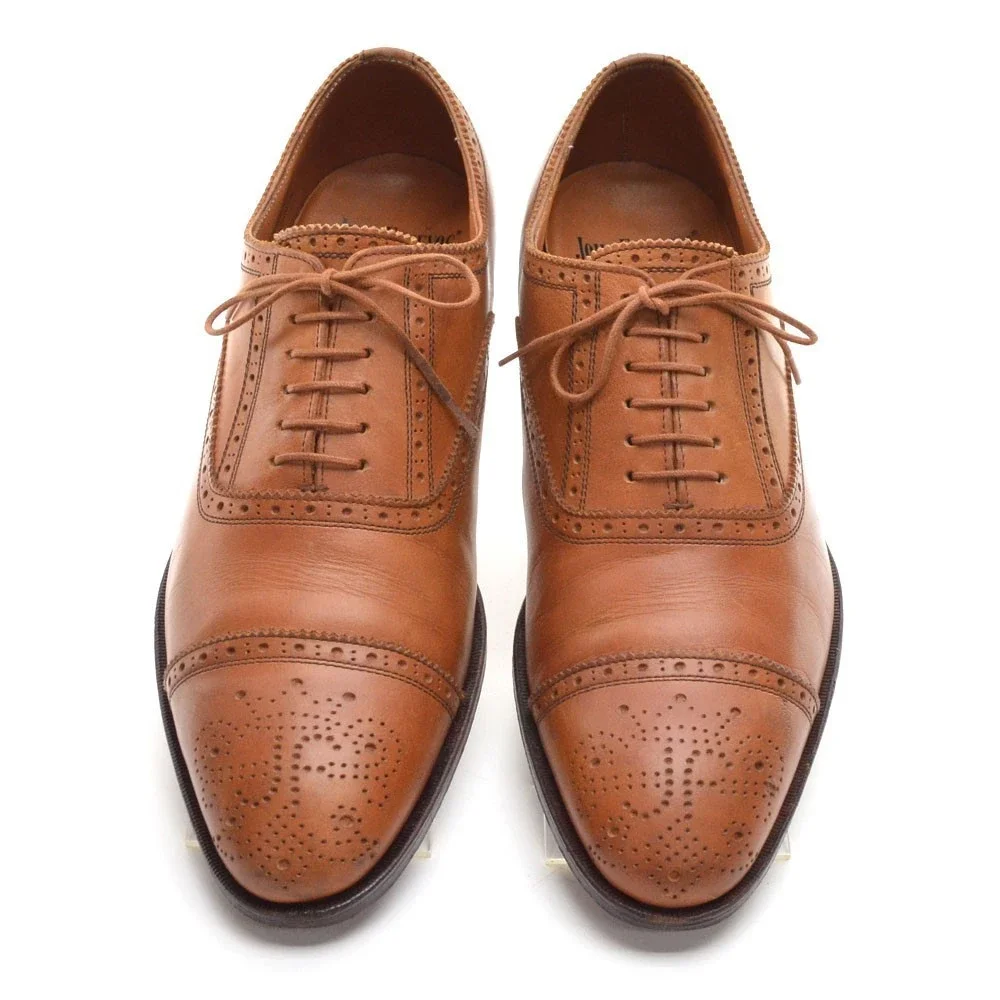 Men John Fluevog Brandenburg Brogue Cap Toe Oxfords 8.5